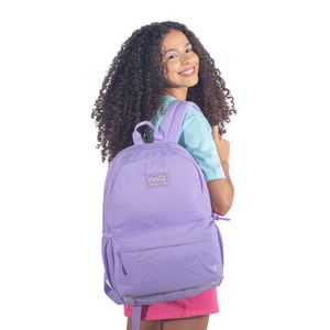 Mochila Coca-Cola Flat Lilás