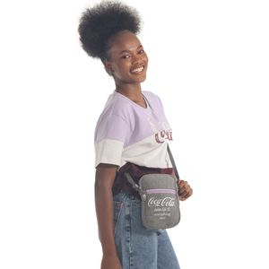Bolsa Transversal Coca-Cola New Play Lilás