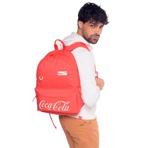 Mochila Coca-Cola Vibes Vermelha