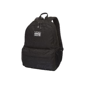 Mochila Coca-Cola Preta Flat